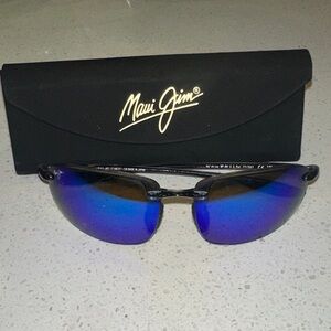 Maui Jim Polarized Sunglasses with Blue Lenses